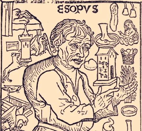 Aesop_woodcut_Spain_1489 Aesop_woodcut_Spain_1489